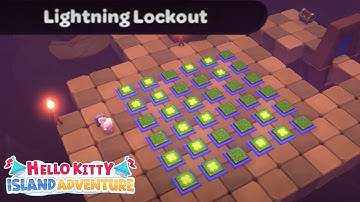 Lightning Lockout Puzzle Walkthrough 🧩 Hello Kitty Island Adventure