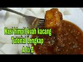 Nasi himpit kuah kacang sedap