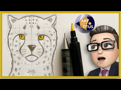 Video: Cum Să Desenezi Un Leopard Cu Un Creion