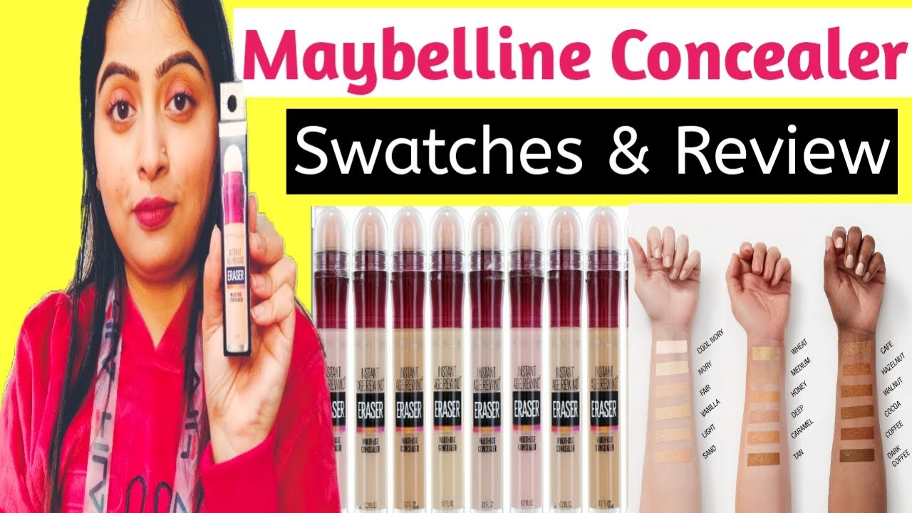 maybelline age rewind concealer swatches maybelline age rewind concealer swatches