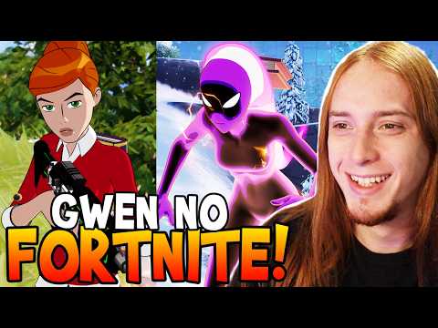 Early gameplay of Gwen! - Fortnite