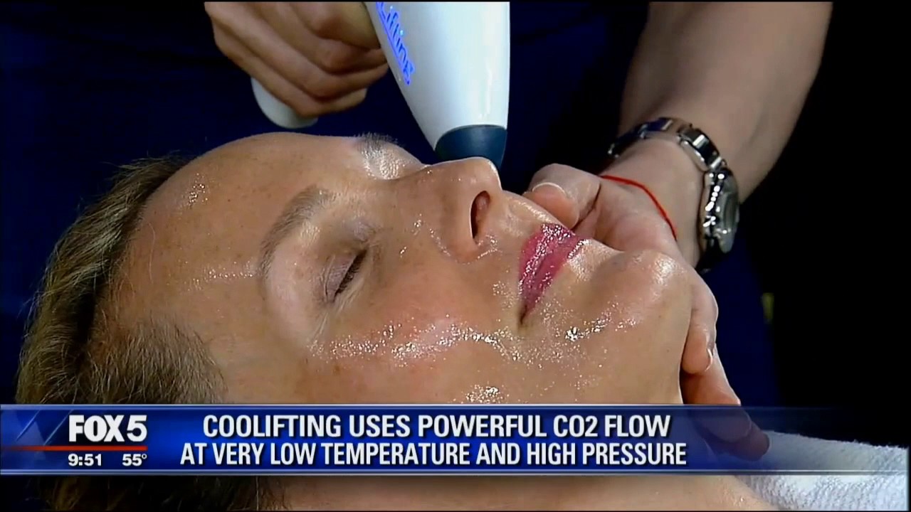 Joie Tavernise Explains the Cool Lift Facial on Fox 5 Good Day New York