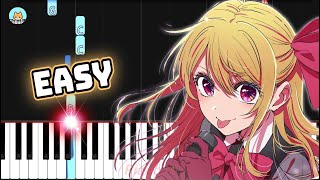 Oshi No Ko Season 3 Op - Test Me - Easy Piano Tutorial & Sheet Music