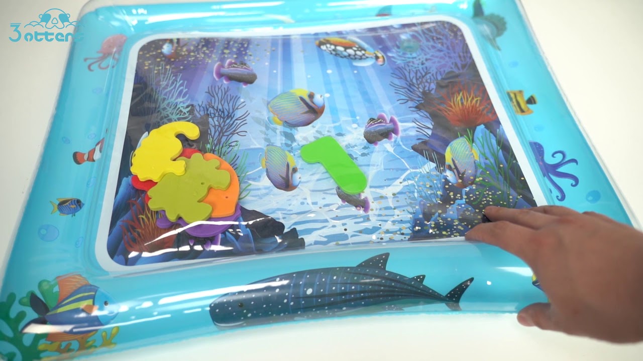 Inflatable Baby Water Mat YouTube