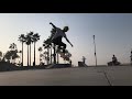 Morning warm up sesh at Venice skatepark