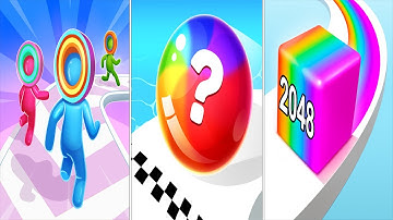 Layer Man VS Ball Master 2048 VS Jelly Run 2048 MAX LEVEL! GAMEPLAY - Android ,IOS