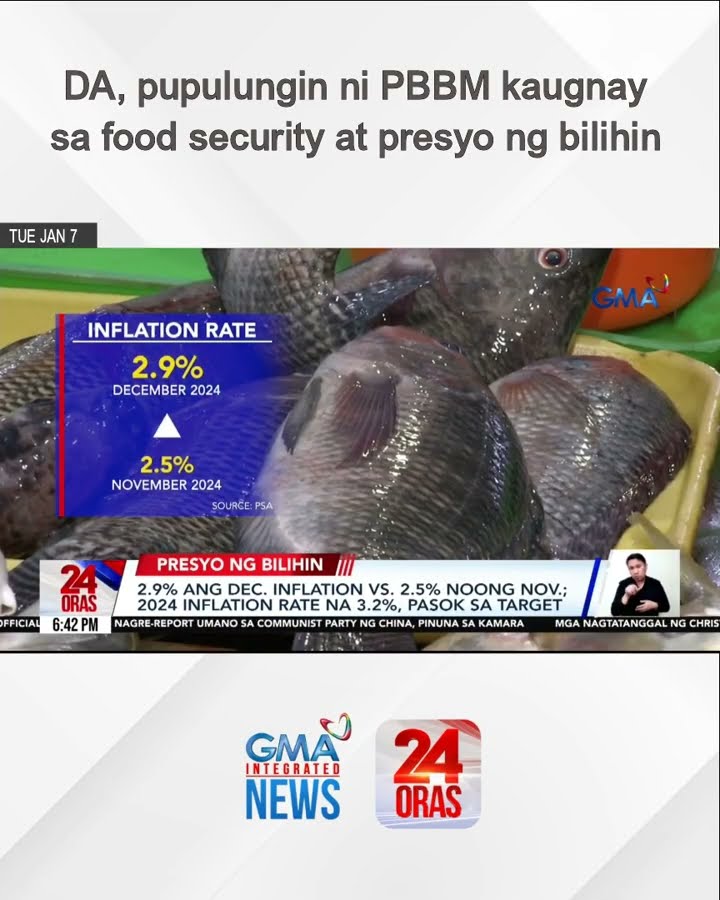 DA, pupulungin ni PBBM kaugnay sa food security at presyo ng bilihin | 24 Oras