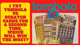 Tombola and Scratch card experiment Part 2.
