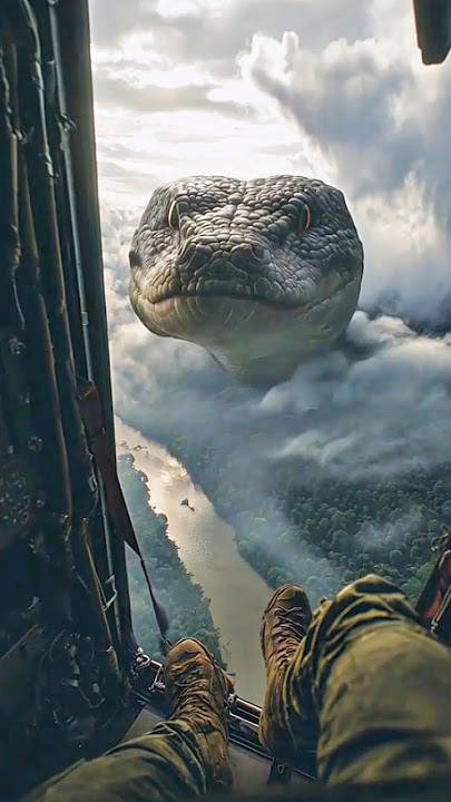 ular terbesar di dunia penunggu sungai amazon #ularanaconda #ularterbesar #shorts