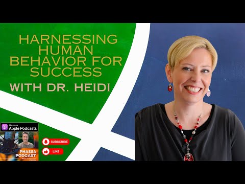 Harnessing Human Behavior For Success With Dr. Heidi The Business Psychologist On Phase 4 Podcast