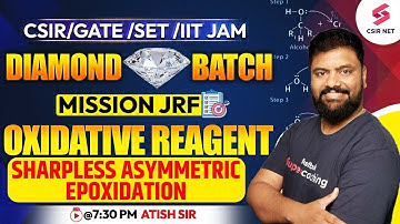 Oxidising Reagent | Sharpless Asymmetric Epoxidation | CSIR NET 2023 | Chemical Science | Atish Sir