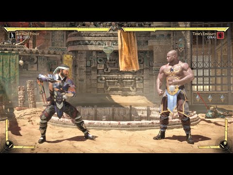 Sub-Zero vs Geras (Hardest AI) - Mortal Kombat 11