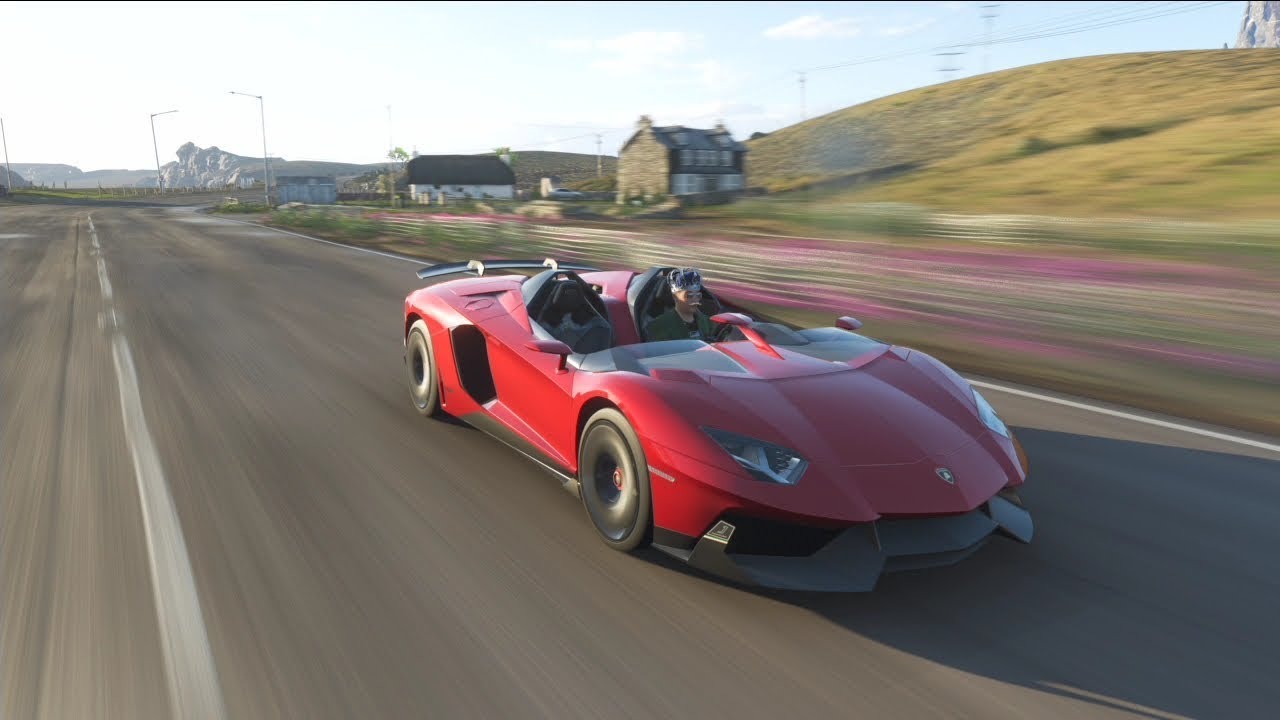 Lamborghini Aventador J Forza Horizon 4