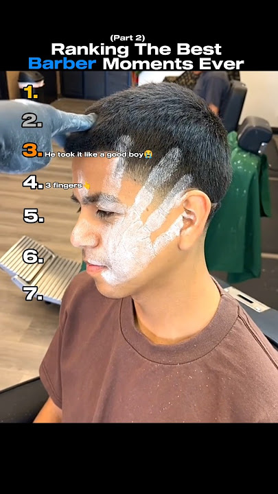 Ranking The Best Barber Moments Ever (Part 2) #shorts