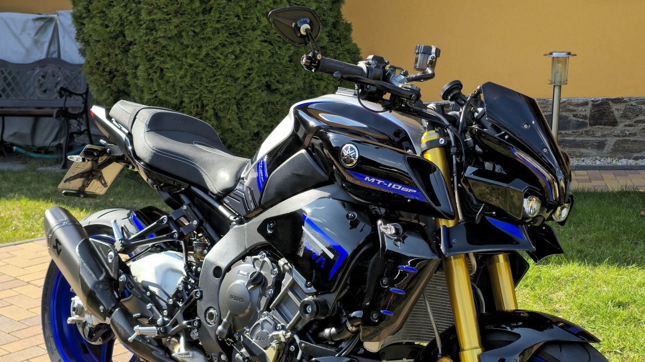 YAMAHA MT-10 SP RN78, Setup 2026, Akrapovic, motogadget mo.view mo