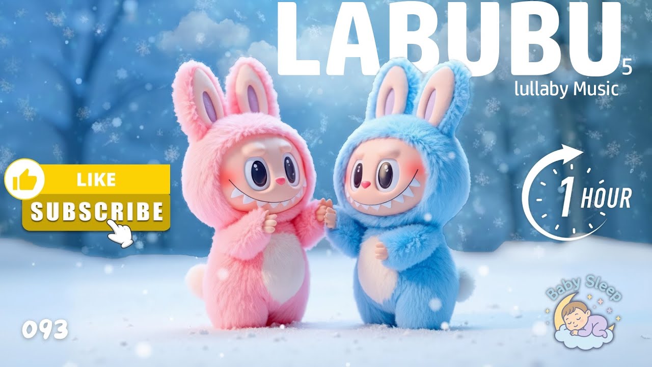 Labubu Lullaby 5 💤 Relaxing Sleep Music for Babies - YouTube