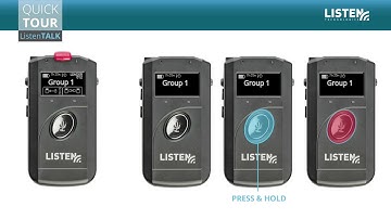 Listen Technologies ListenTALK – Quick Tour | Full Compass