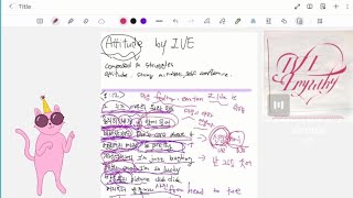 Let's learn Korean with Kpop (IVE - ATTITUDE)