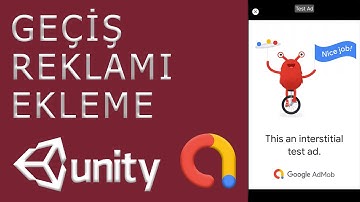 Unity - Geçiş Reklamı Ekleme - 4 Satır Kod (ÇOK KOLAY)