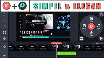 Cara membuat intro youtube keren simpel dan sederhana di android  | KINEMASTER TUTORIAL