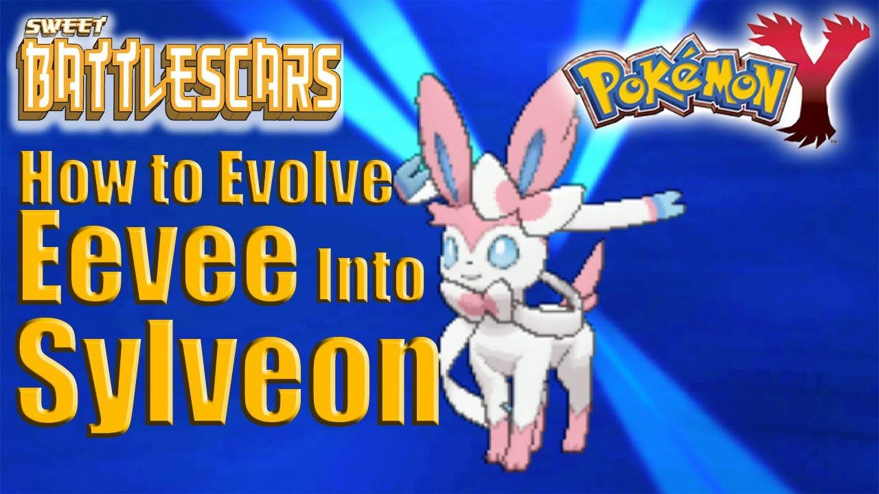 Pokemon X & Y How to Catch Eevee and get Sylveon New Fairy Pokemon Route 10  