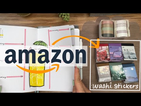 HAUL :: AMAZON - 300 Piece Washi Sticker Set (6 books)