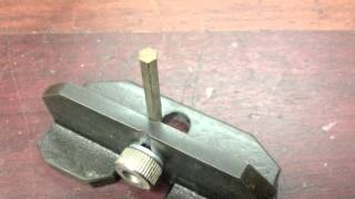 How to make a router plane from a rolled steel bar