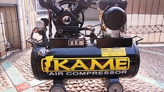 Kompresor Udara 1 PK Motor Bensin Ikame