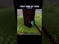 That time of year is coming. #minecraft #minecraftmemes #gaming