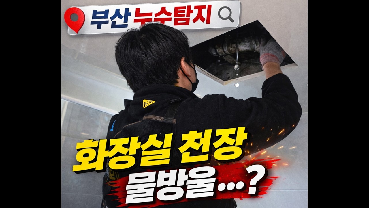 부산누수 3회.13층 엘베 고장… 부산 화장실 천장 누수 원인 공개