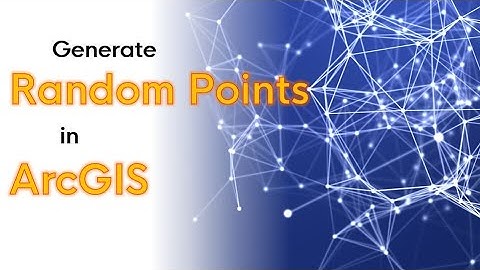 Generating Random Points within boundary shapefile in ArcGIS