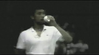 1986 Badminton Thomas Cup Group Match Misbun Sidek vs Han Jian