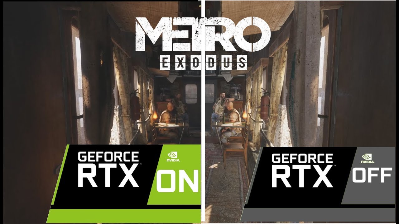 Ray Tracing In Metro Exodus RTX 2060 (RTX ON-DLSS OFF) High Setting