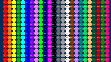 6 Legs Elimination Marble Race in Algodoo