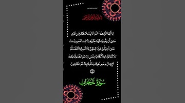 #سورة_الحجرات #القرآن_الكريم #رعد_الكردي #تلاوة_خاشعة #اكسبلور #القران #القاريء #فذكر