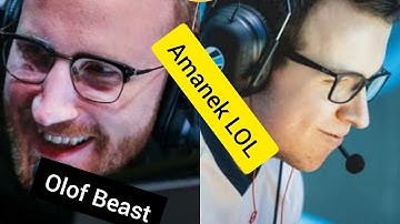 Olofmeister best clutch 500 IQ play  || Amanek funny moment in CS GO | ESL ONE 2020