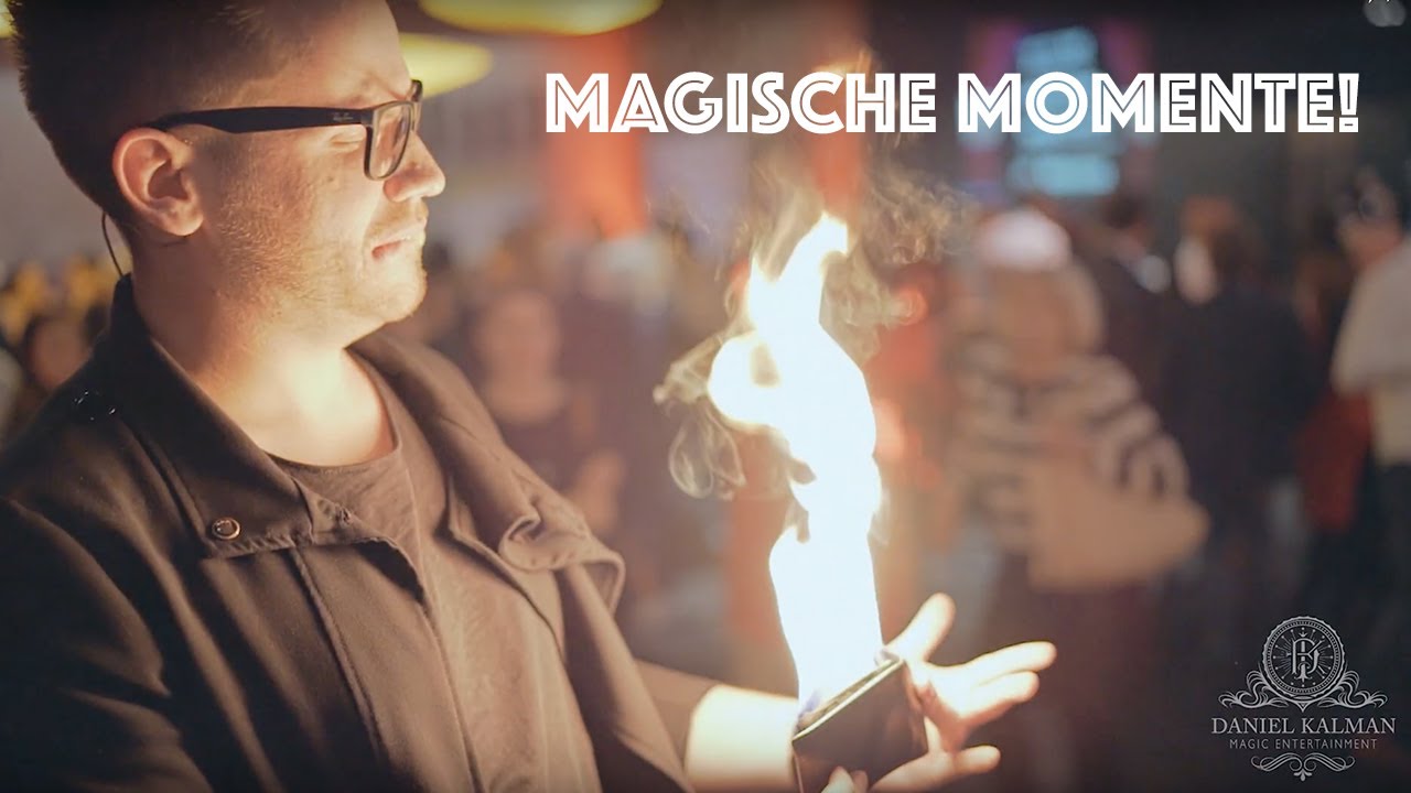 Daniel Kalman live auf der Bühne — Videoausschnitt