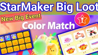 Starmaker new  event - Color Match | Starmaker color match new event | starmaker screenshot 1