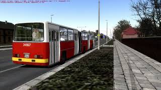 Projekt Kraków '97 - OMSI 2 - linia 129 - kierunek Czyżyny PKS