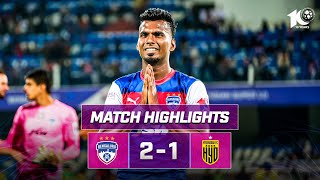 Match Highlights | Bengaluru FC 2-1 Hyderabad FC | MW 16 | ISL 2023-24 screenshot 2