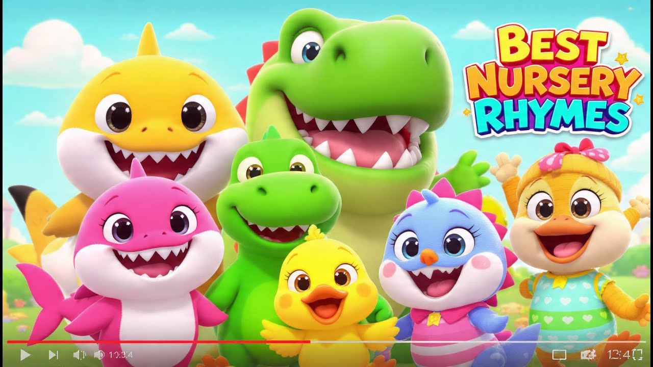 Best Nursery Rhymes for Kids 🎵 Fun & Educational Songs by StoryBear