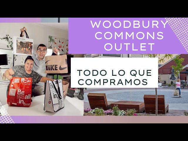 WOODBURY COMMONS OUTLET COMPRAMOS LULULEMON,NIKE,ARITZIA 