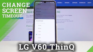 How to Set up Screen Timeout in LG V60 ThinQ 5G – Adjust Screen Blackout