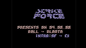 C64 Crack Intro: 1988 Strike Force & The Movers Intro 5
