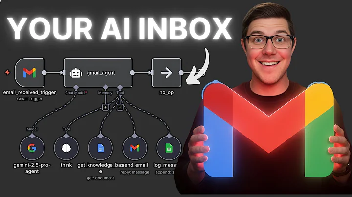 I Built a Gmail AI Agent for 24/7 Customer Support (n8n template)