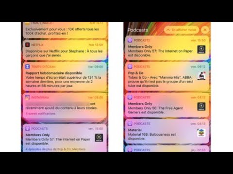 Comment régler le problème de notifications sur iPhone ? (2020)