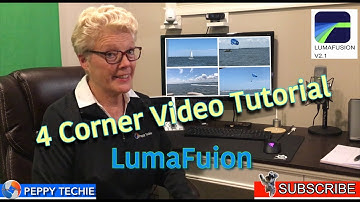 LumaFusion Tutorial: 4 Corner Video Picture In Picture Transition!