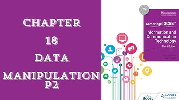 Chapter 18 Data Manipulation Part 2 (Database) - IGCSE ICT