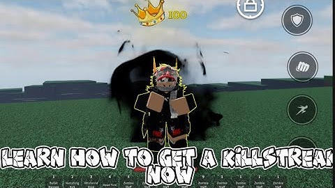 How to get a killstreak in strongest battlegrounds private server(EASY METHOD)