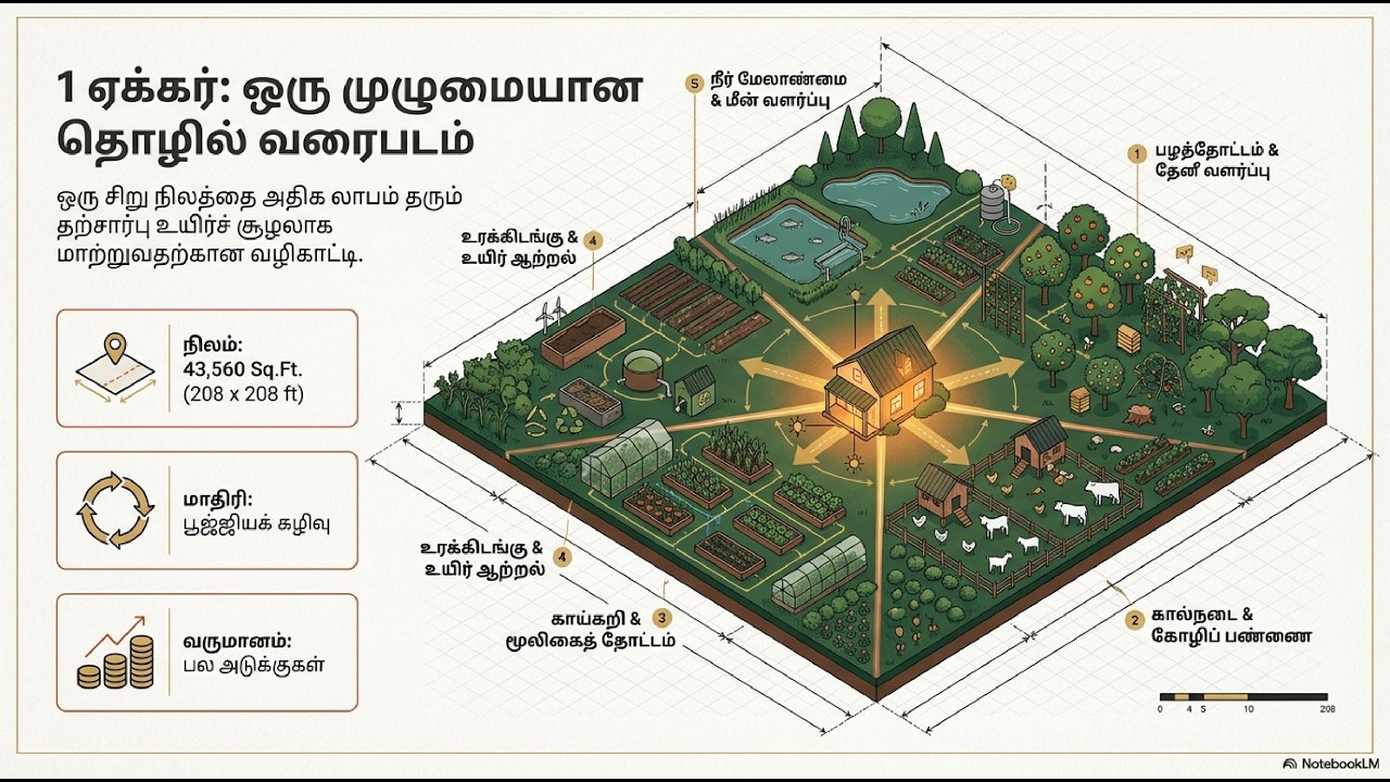 1 Acre Farm Business Model | Self-Sustainable Farming Explained - YouTube